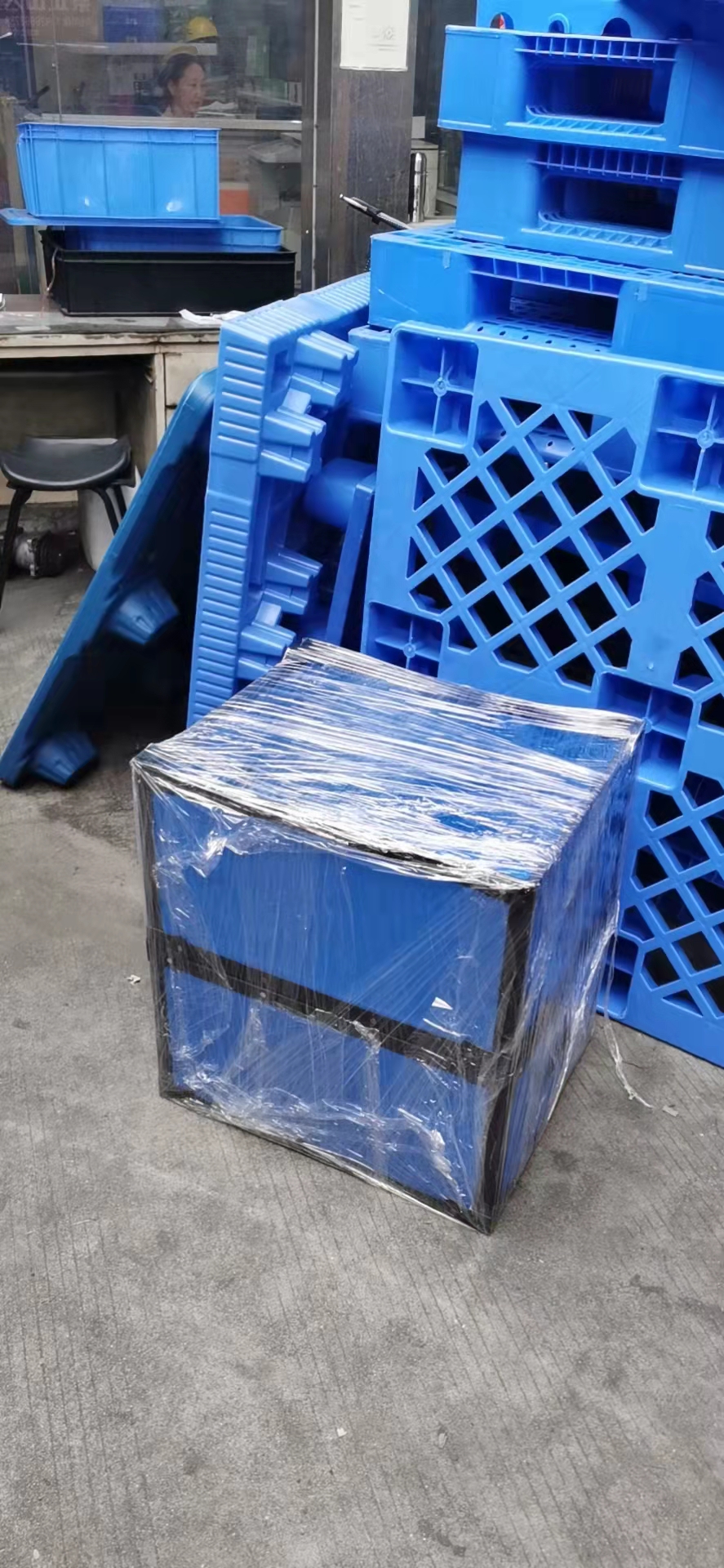 塑料托盘图片（实物）